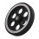 4X, 200X6mm Industrial Aluminum Rubber Measuring Rotary Encoder Meter Wheel 2