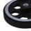 4X, 200X6mm Industrial Aluminum Rubber Measuring Rotary Encoder Meter Wheel 5