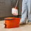 MACROMAX FORCE Spin Mop Bucket Pedal Microfiber 3