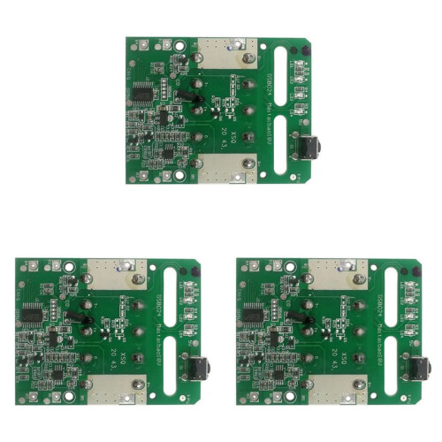3X Charging Protection Circuit Board PCB Board for  18V Lithium Battery Rack LED Power Supply