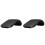 2X  4.0 Touch Mouse - Soft Folding Mice Silent Office for PC Laptop Black 1