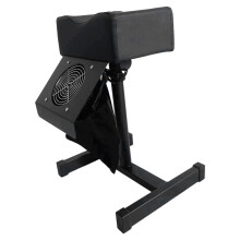 Professional Pedicure Stool Height Adjustable Manicure Chair Beauty Salon Spa Lift Stool Footrest Bench A EU Plug