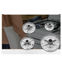 Set di 32 Cappelli da Cucina, Kit di Sostituzione Tappo Della Corona Bruciatore Piano Cottura un Gas Forno, Adatto Alla Maggior Parte Delle Teste Dei