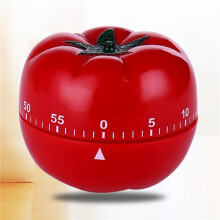 2X 1-60Min 360 Degree Fashion Cute Indoor Kitchen Practical Tomato Mechanical Countdown Timer