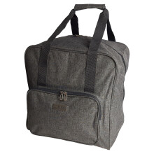 Overlocker Bag Heather Grey 38 x 35.5 x 33 cm, Sew Stylish PT650-HEATHER-GREY