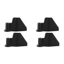 Breadmaker Paddle, 4PCS Bread Machine Replacement Parts Stainless Steel Bread Maker Blade Non-Stick Mixing Paddle