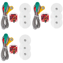 3X Muscle Electrical Sensor Module EMG Signal Collection for Electronic Development Kit,for Mobile Electronics