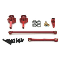 RC Car Steering Spak Kit för 1/12 MN82 MN78 D90 D91 D96 MN98 99S RC Car Update Delar Röd