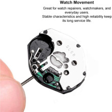 Uhr Uhrwerk, 15-Teiliges SL68 Quarz Uhr Uhrwerk Zubehör Reparieren Ersatz Teile