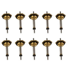 10 St Gaspanna Vattenkopplingsventil Fingerborg 12Mm LäNgd