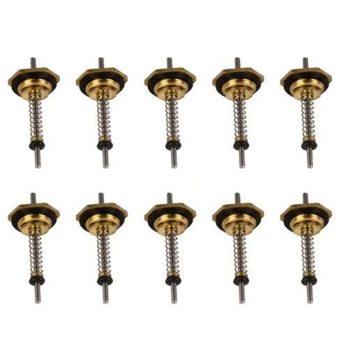 10 St Gaspanna Vattenkopplingsventil Fingerborg 12Mm LäNgd