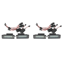 4x LED Licence Plate Lights Lamps for Boxster 987 981 982  Cayenne 958 92A 911  991 996 997 Turbo 980