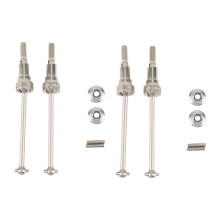 4X Eje de Transmisión Frontal de Metal M16105 para Hbx 16889 16889A 16890 16890A Sg 1601 Sg 1602 Sg1601 Sg1602 Rc Coche Piezas Accesorios