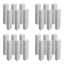 24 Pack Pumice Stone Toilet Bowl Clean Brush, Remove Toilet Bowl Hard Water Rings, Calcium Buildup and Rust Suitable