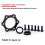 Bike Hub Adapter Disc Brake Bicycle Brake Disc Conversion Base Compatible with Boost Hub Conversion Bicycle Front Gasket 3