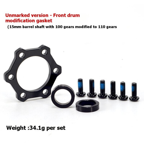 Bike Hub Adapter Disc Brake Bicycle Brake Disc Conversion Base Compatible with Boost Hub Conversion Bicycle Front Gasket 2