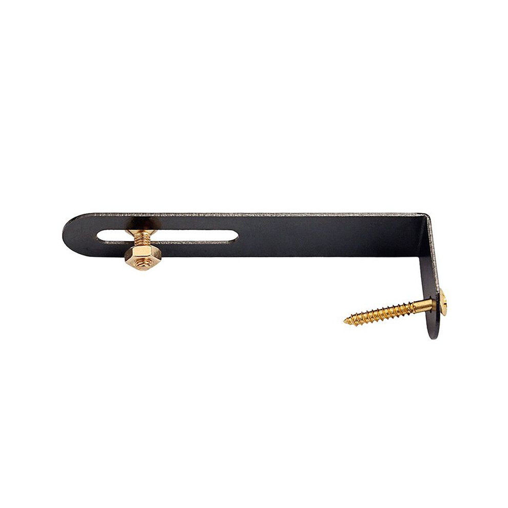 2X Electric Guitar Support Parts Scratchplate Bracket With Nut Gold Screws For Lp Guitar 6033460482998