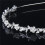 3X Bridal Bridesmaid Flower-Leaf Pattern Headband Wedding Tiara 4