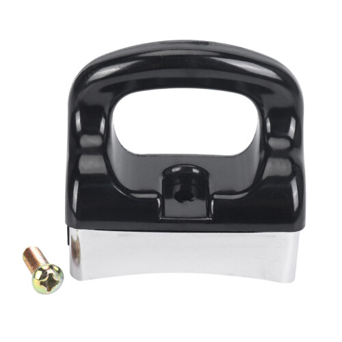 2X Home Black Silver Bakelite Handle for Fry Pan Saucepan Cookware 1