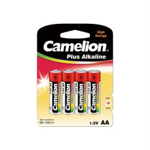 Pakkauksessa 4 kpl Camelion Alkaline LR6 Mignon AA paristoja