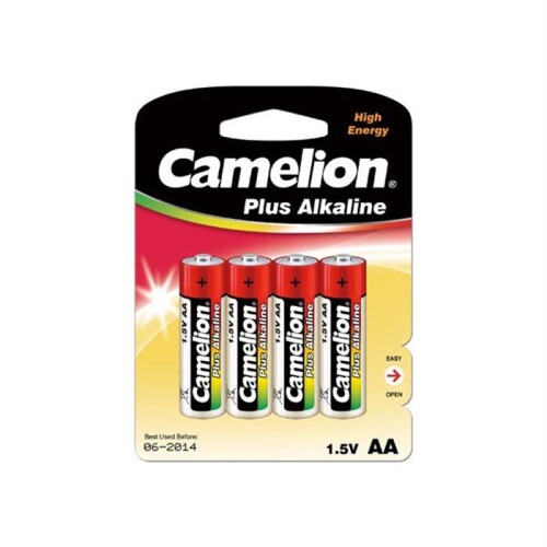 Pacote de 4 pilhas Camelion Alcalinas LR6 Mignon AA