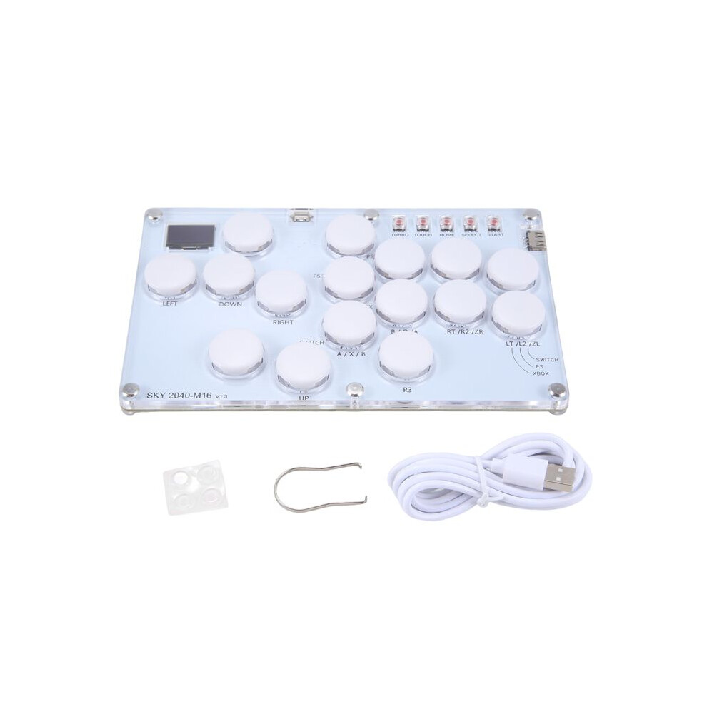 16Key Joystick Hitbox Keyboard Arcade Stick Controller For Ps4/Ps3//Steam Arcade Hitbox Controller Fight Sticks D Saudism
