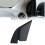 Left Right Side Inner Mirror Corner Trim Cover for  for Versa 2012-2018 Plastic Replacement Front Inner Mirror 2