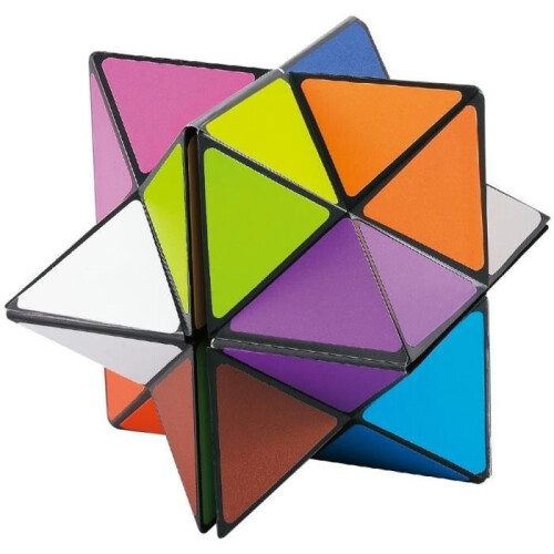 Magic Cube 2-in-1 Puzzel - Merk - Model - Wit - Unisex 1