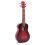 Artisan Handcrafted Ukulele - 4 String - Bright Pink 9