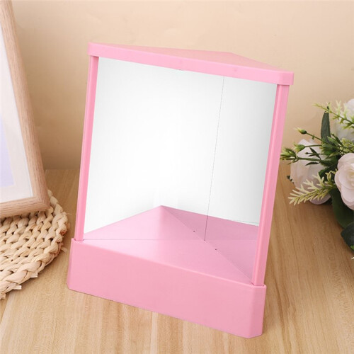 Non-Reversing Makeup Mirror, True Image Vanity Mirror for Accurate Reflections 2