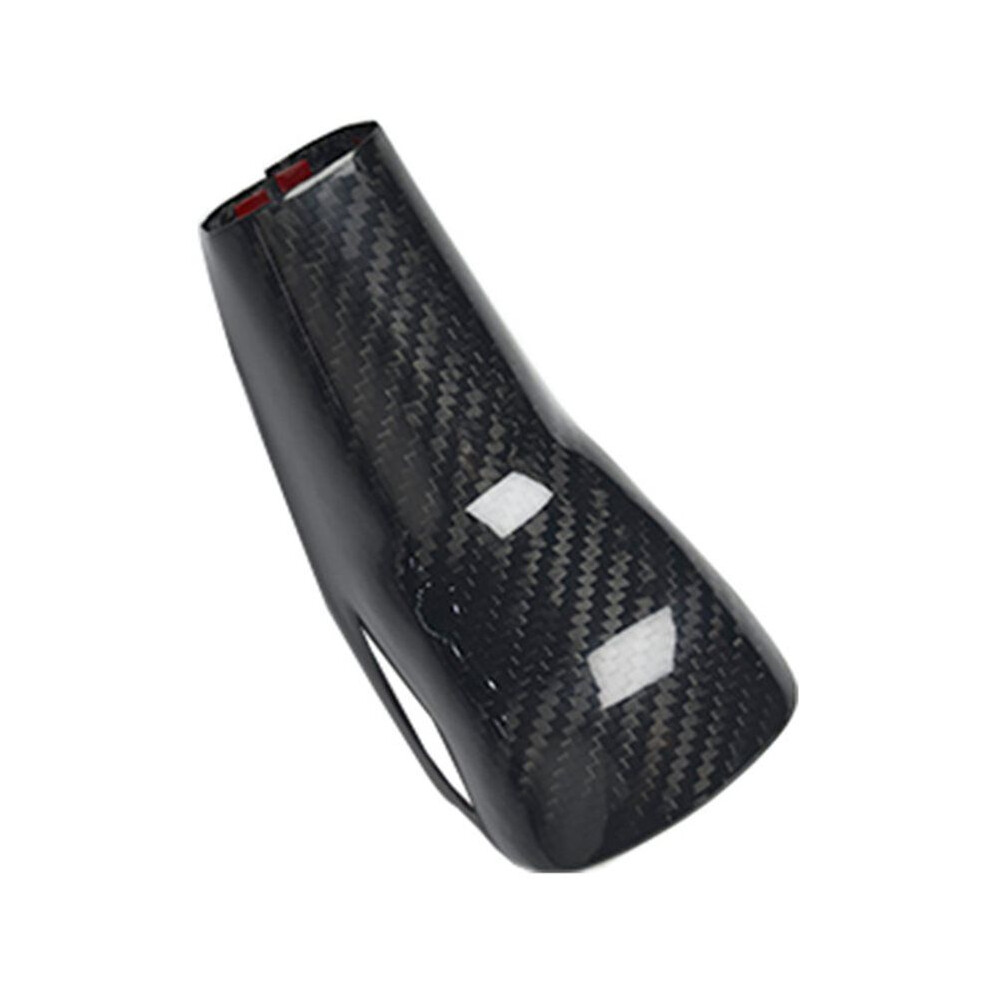 Saudism Real Carbon Fiber Car Gear Shift Knob Cover For Xt4 Ct6 2018-2019 Console Gear Knob Cover Modified Parts