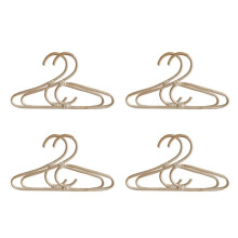 8Pcs Rattan Clothes Hanger Nordic Style Kids Garments Organizer Rack Children Hanger Kids Room Decor Hangers for Clothes