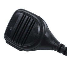 2X Wasserbestaendiges Lautsprechermikrofon Ptt fuer  Walkie-Talkie Gp328 Gp338 Bidirektionales Radio Pro5150 PG380 Gp680 Gp340 Ht750