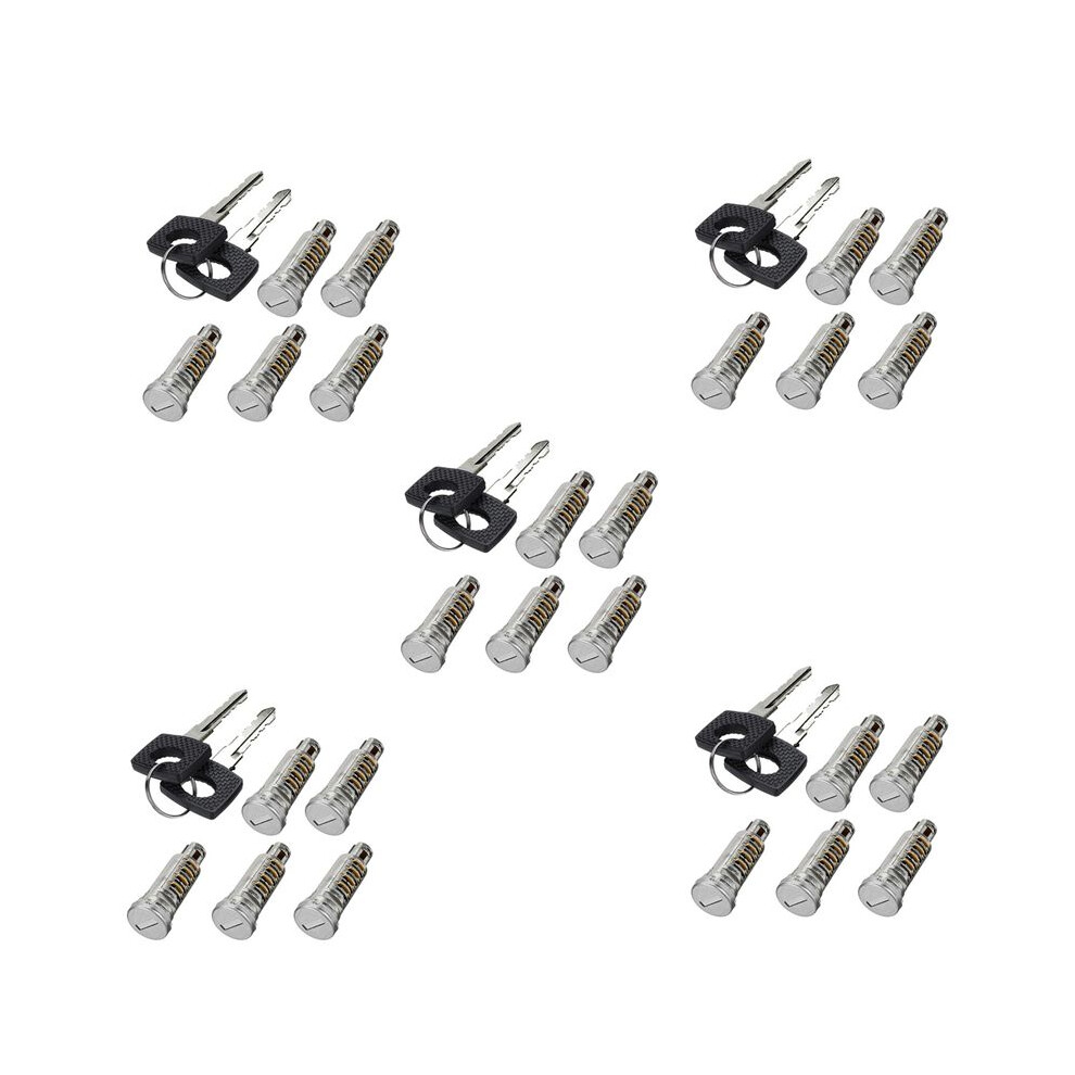 25x 6707600205 Five Pcs Door Lock Barrels with 10 Same Keys for LT  Sprinter Vito W638 Any Door  New