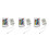 3X LED RGB Controller Control IR FB 24 Keys White 12V 1