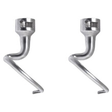 2X Spiral Dough Hook for 4.5-5 Quart Tilt- Stand Mixer, Dough Hook Replacement for Attachment