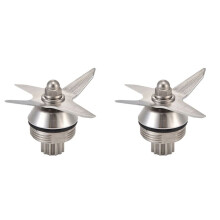 2X Blender Knife for 5200 Series 5000 6300 Blenders Mixer 64Oz 32Oz Parts Ice Sander Accessories
