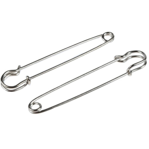 100 PCS 4 Inch Large Metal Safety Pin