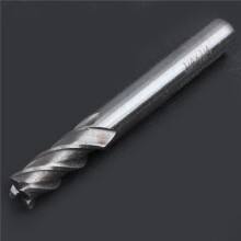 2X Swt Cutting Slotting End Mill Router Bit 4 Flute 1/4 Inch Shank 1/4 Inch Diameter