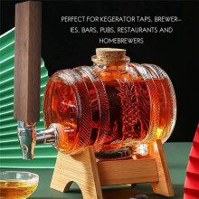 3X Trätavla Kranhandtag för ölfat Beer Tower Dispenser Beer Tap Bar Verktyg med Svarta Tavla Skrivbar Jul