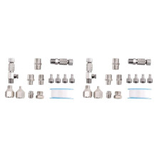 28 Stücke Airbrush Adapter Set, Airbrush Schnellkupplungen, Luftpinsel Adapter Satz, Anschluss Satz