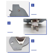 10 Pieces of Thermal Fuse Replacement Parts Suitable for 3973393 Clothes Dryer Replacement AP3094244 3399848 AH334299
