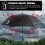 PGA TOUR 62" Windproof Double Canopy Umbrella 6