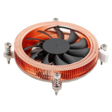 Computer Desktop NAS ITX con CPU A Compressione Verso il Basso, Ventola del Radiatore Silenziosa con Tubo di Calore In Rame Puro Ultrasottile da 1U