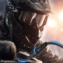 Cordon D'Écran Chauffant, Remplacement Du Cordon D'Écran Chauffant pour Casque de Motoneige, Connexion Électrique Sécurisée pour Écran Chauffant