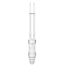 Enrutador Inalámbrico para Exteriores AC1200 de Doble Banda de 2,4 GHz/5 GHz con POE, Repetidor AP Resistente Al Agua, Antena Direccional de 7/8 DBi