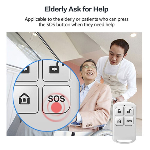 Home Wireless Alarm System Remote Control Work with PG103 PG107Alarm Control Home Security Alarm System 433MHz