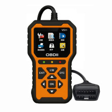 1 Pc 12v OBD2 V511 Automotive Engine Fault Code Detector, Automotive Diagnostic Tool, Fault Code Clearing Voltage Tester