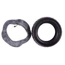 4pcs 10X2.5 Front/Rear Scooter Tire Wheel Solid with Inner Tube Replacement for 10 Inch Electric Scooter Skateboard