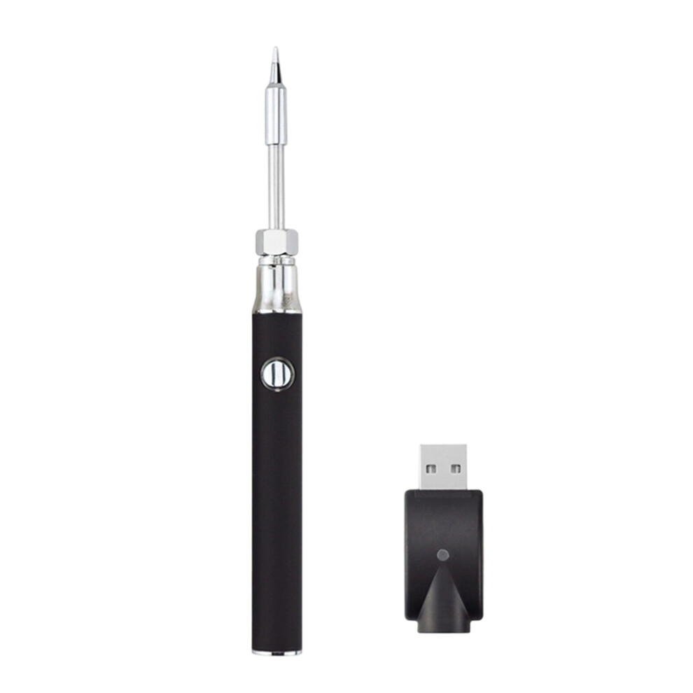 510 Thread Soldering Iron 3-Level Voltage Soldering Iron Pen With Soldering Iron Tip 1100Mah Usb Rechargeable A 6033339468542